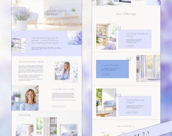 Wellness Coach Squarespace Template | Wellness-Coaches, Therapeuten