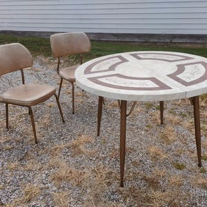 Queen City Dinette Set "Duchess Line" -- Table & Five Chairs -- READ Description Re: Shipping