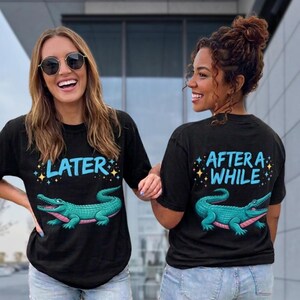 Later Gator PNG, After While Crocodile PNG, Trending PNG, Funny Alligator Png, Girly Preppy Design, Sublimation, Instant Download