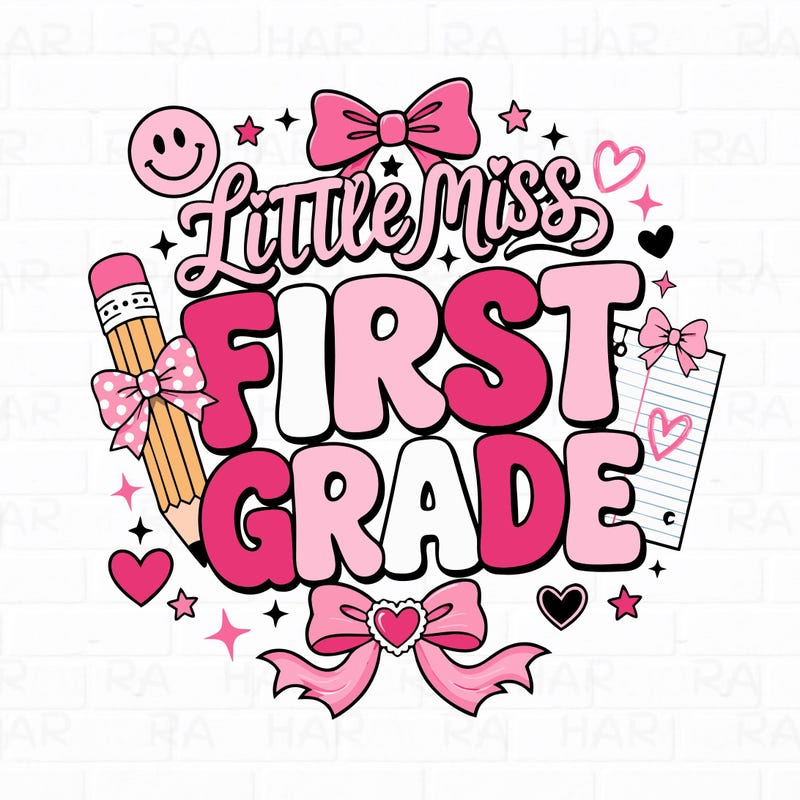 Little Miss Third Grader - Etsy