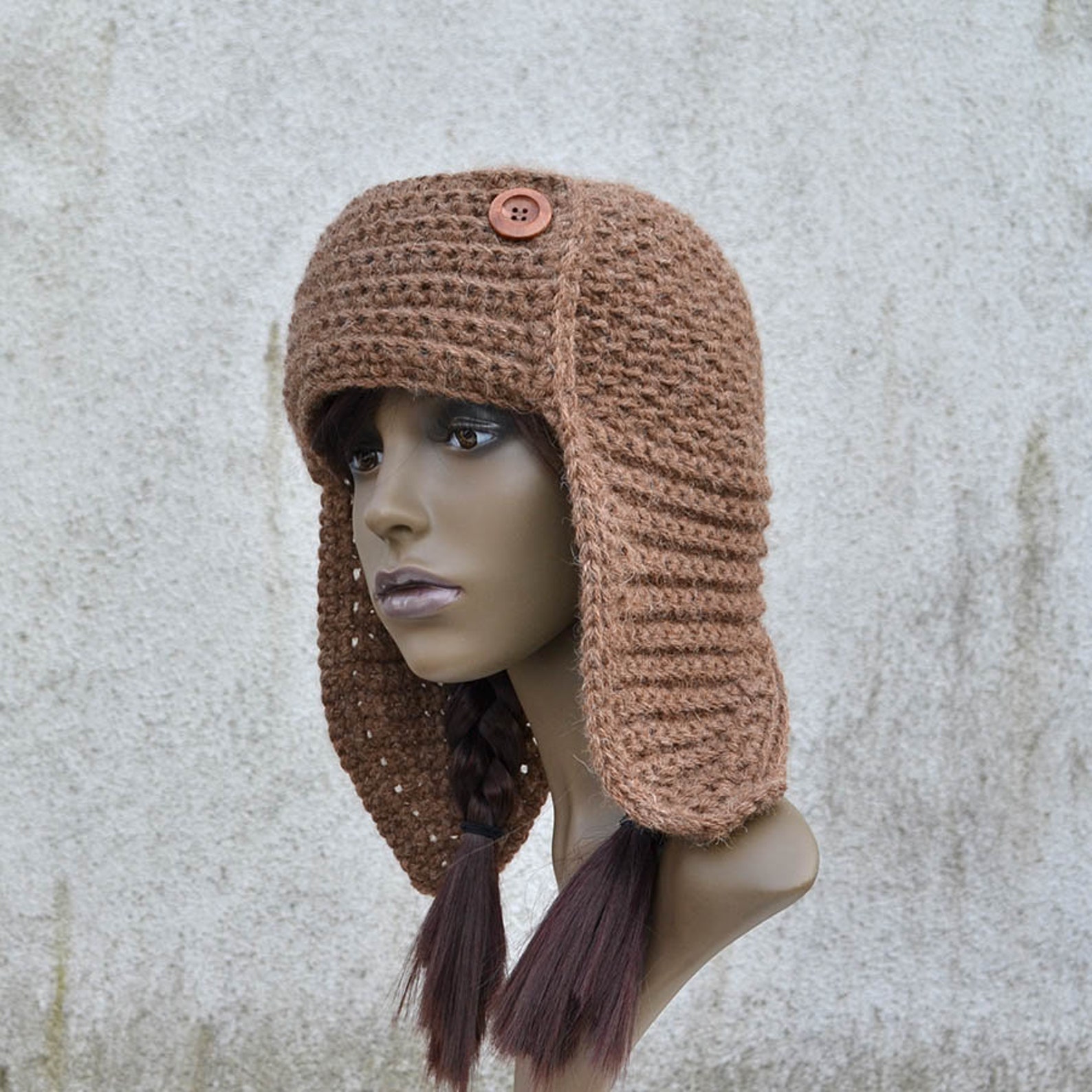 Winter Hat Crochet Pattern Chunky Hat Crochet Pattern Easy Etsy