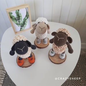 Sheep Crochet Pattern, Sheep Amigurumi, Baby Lamb Crochet, Easy Crochet Pattern, Soft Toy Crochet Pattern, Baby Crochet