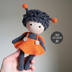 Lulu the Ladybug Crochet Pattern: Amigurumi Doll (PDF Pattern)