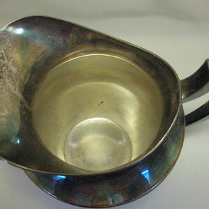 Silver Plate Hallmark Silver Smith UJEP H96 Silver Plate Pitcher Jug Hunt Hallmark Hunt Hallmark Co 1900-1954 image 5