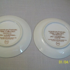 Collector Plates Avon American Portraits Midwest & South 1985 image 4