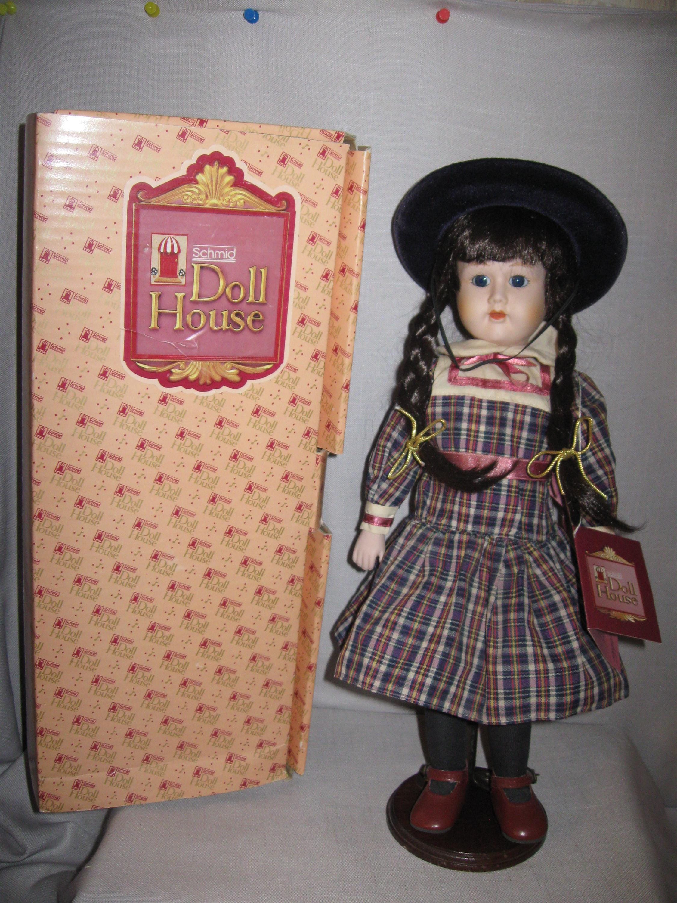 Schmid Musical Porcelain Doll - Etsy