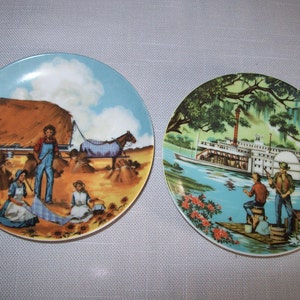 Collector Plates Avon American Portraits Midwest & South 1985 image 1