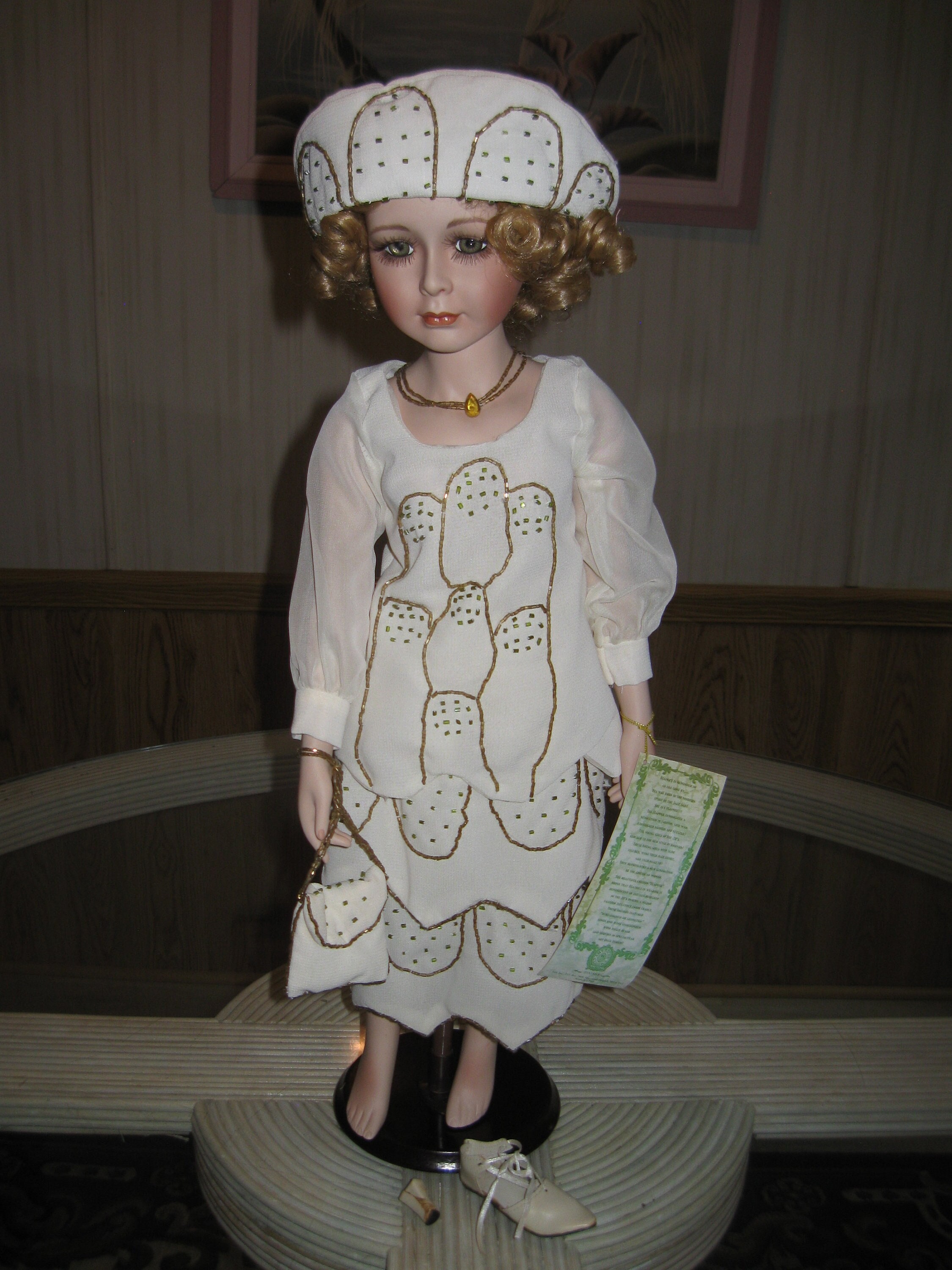 Beatrice Porcelain Doll - Etsy