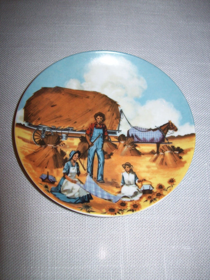 Collector Plates Avon American Portraits Midwest & South 1985 image 3