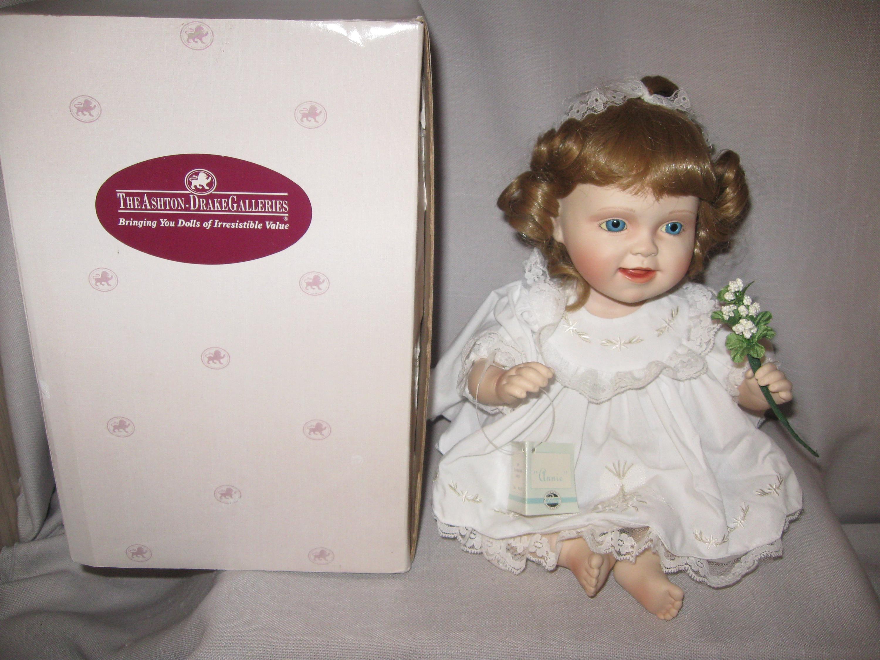 Doll Porcelain Name Annie Growing up Like Wild Flowers Collections