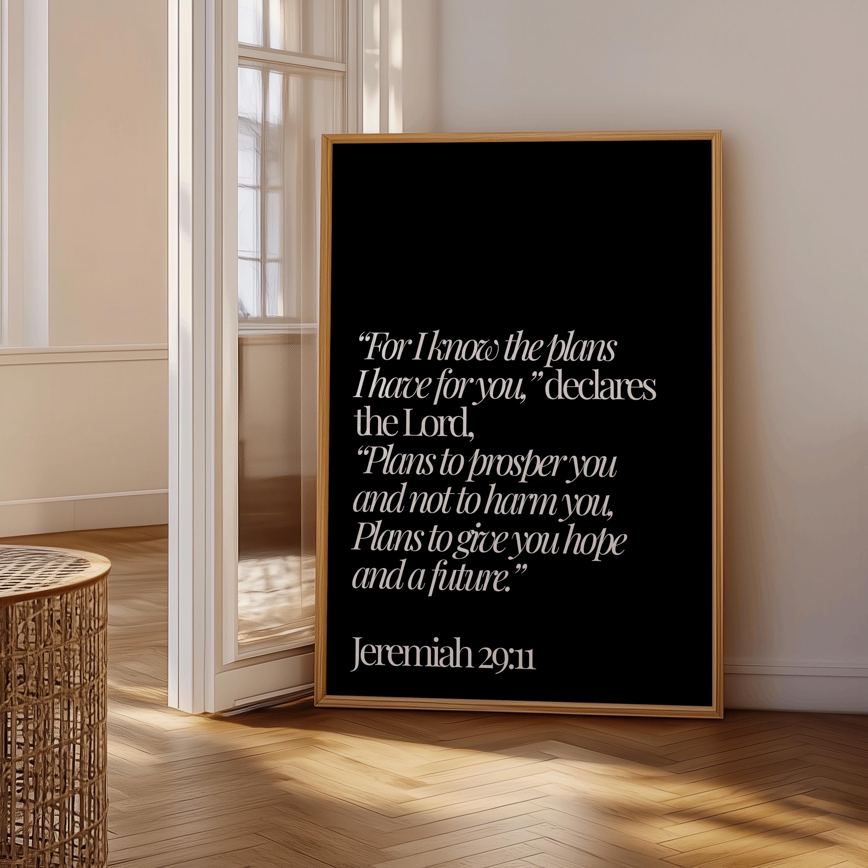 Christian Wall Art Set of 10 | Faith Quotes for Women | Modern ...