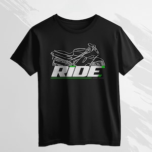 Motorcycle T-shirts for Kawasaki ZZR 1100 1990-2001 fans, Biker Tee