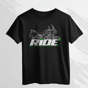 Motorcycle T-shirts for Kawasaki Versys 1000 2019-2024 #2 fans, Biker Tee