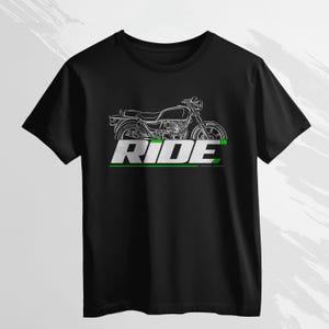 Motorcycle T-shirts for Kawasaki GT750 & Z750GT 1982-1994 fans, Biker Tee