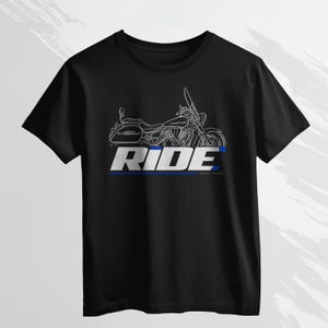 Motorcycle T-shirts Yamaha XVS1300CT V-Star Tourer 2007-2017 fans, Biker Tee