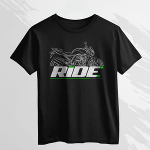Motorcycle T-shirts for Kawasaki Z1000 2003-2025 fans, Biker Tee