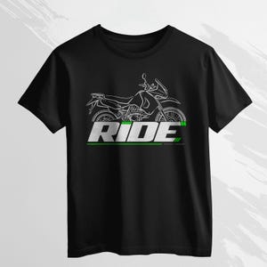 Motorcycle T-shirts for Kawasaki KLR650E 2008-2018 fans, Biker Tee