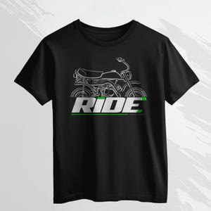 Motorcycle T-shirts for Kawasaki KV75 1976-1980 fans, Biker Tee