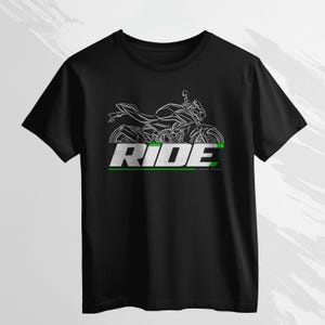 Motorcycle T-shirts for Kawasaki Z400 2019-2025 fans, Biker Tee