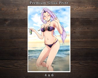 Anime art prints 4x6