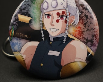 Anime Button Keychains