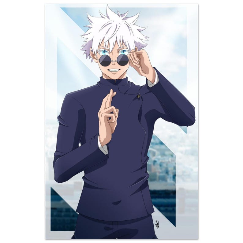 Satoru Gojo Print (gojo's Past Arc) | Jujutsu Kaisen | by D. Gustave ...