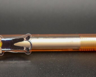 Pens with acrylic anime charm