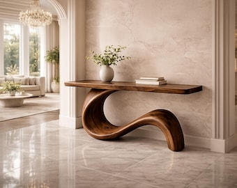WaveForm Luxury Console Table