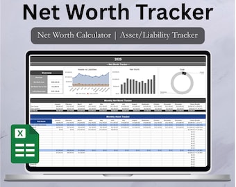 Hoja de cálculo financiera de seguimiento del patrimonio neto simple de Grey en Hojas de cálculo de Google