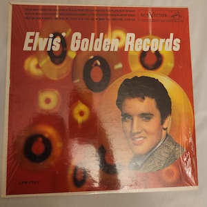Elvis Presley – Elvis’ Golden Records LPM-1707 RE2 Mono – Partial Shrink