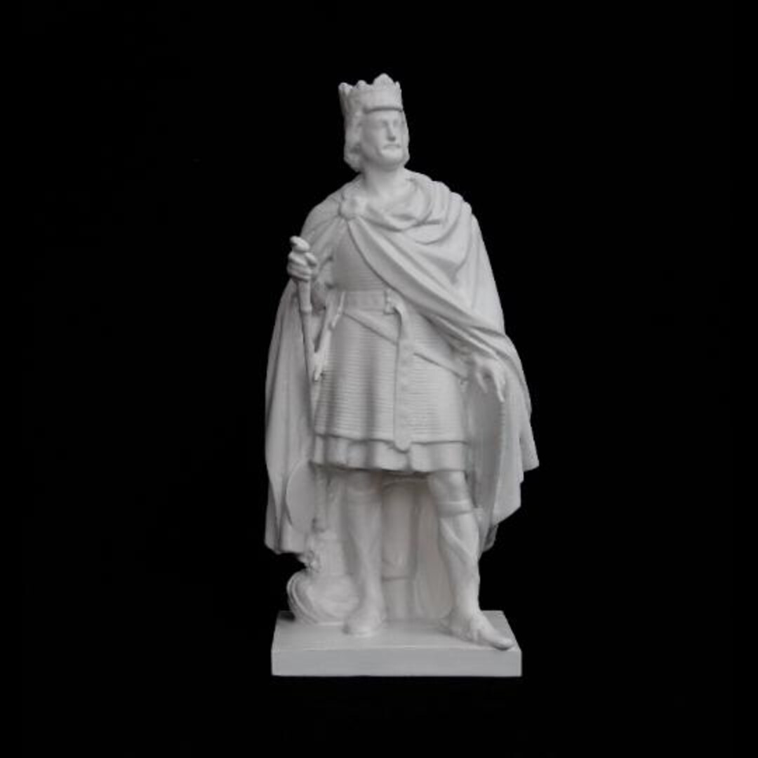 Charles Martel, Frankish Ruler Statue | Kitchen Decor, Shelf Decoration ...