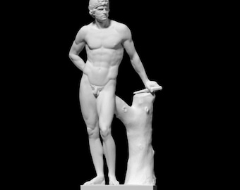 Mars Statue - 3D Printed Roman God of War Sculpture, Classical Art for Home or Office Decor, Unique Gift for Mythology Lovers!