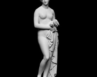 Venus Verticordia Statue - 3D Printed Roman Goddess of Love Sculpture, Detailed Classical Art, Perfect for Home Decor, Unique Gift Idea!