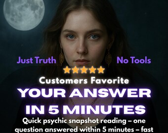 Quick Psychic Reading | One Question, 5-Minute Insight