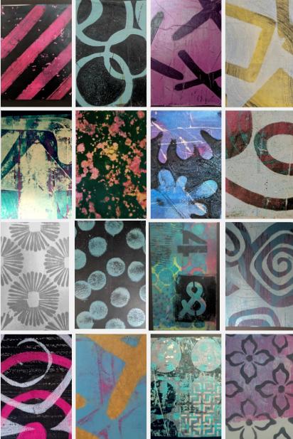 Mixed Media Collage Paper- Random Variety - Etsy