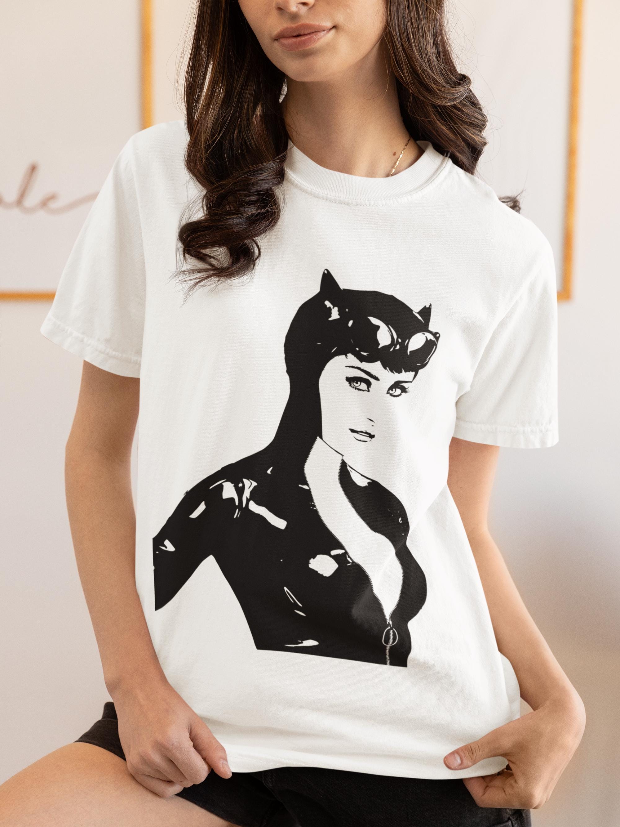 90s Vintage Catwoman Shirt - Etsy