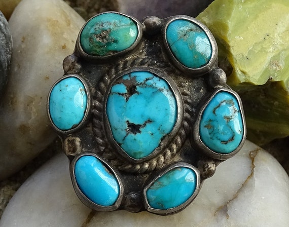 Navajo cluster best sale ring