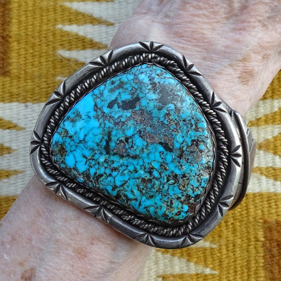 Huge Vintage Native American Navajo 5 Shank Graduating Sterling Silver Channel Bracelet Old Huge Vintage Native American Navajo 5 Shank Graduating Sterling Silver Channel Bracelet Old