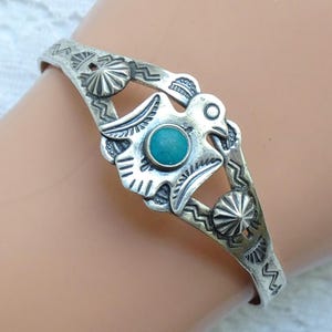 Fred Harvey Thunderbird Cuff - Etsy