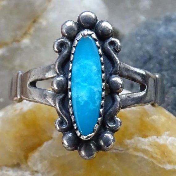 Navajo 30s Bell Trading Post ヴィンテージ バングル Hubbell Trading 
