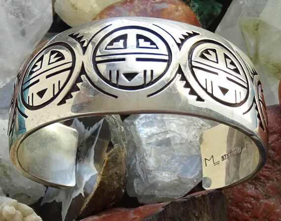 Vintage Hopi, Marvin Lucas, Effie Tawahongva, Cuf… - image 5
