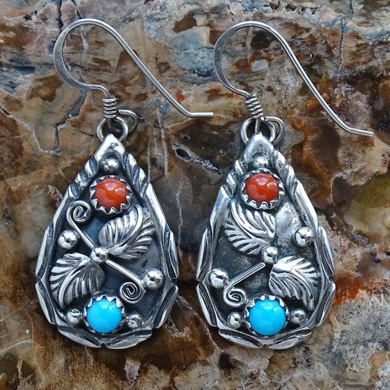 Vintage Running Bear RB Navajo Southwestern Sterling … - Gem