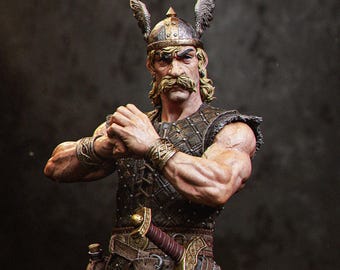 Asterix 3D gedruckte Figur, Asterix & Obelix Sammler Statue, unbemalt