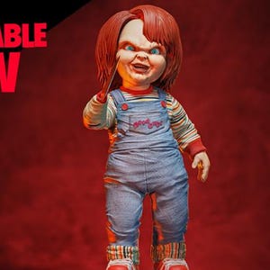 Chucky Child&#39;s Play 3D Printed Figure, Unpainted Good Guy Doll Model Kit