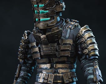 Isaac Clarke Dead Space 3D Gedruckte Figur, Unbemaltes Engineer Model Kit