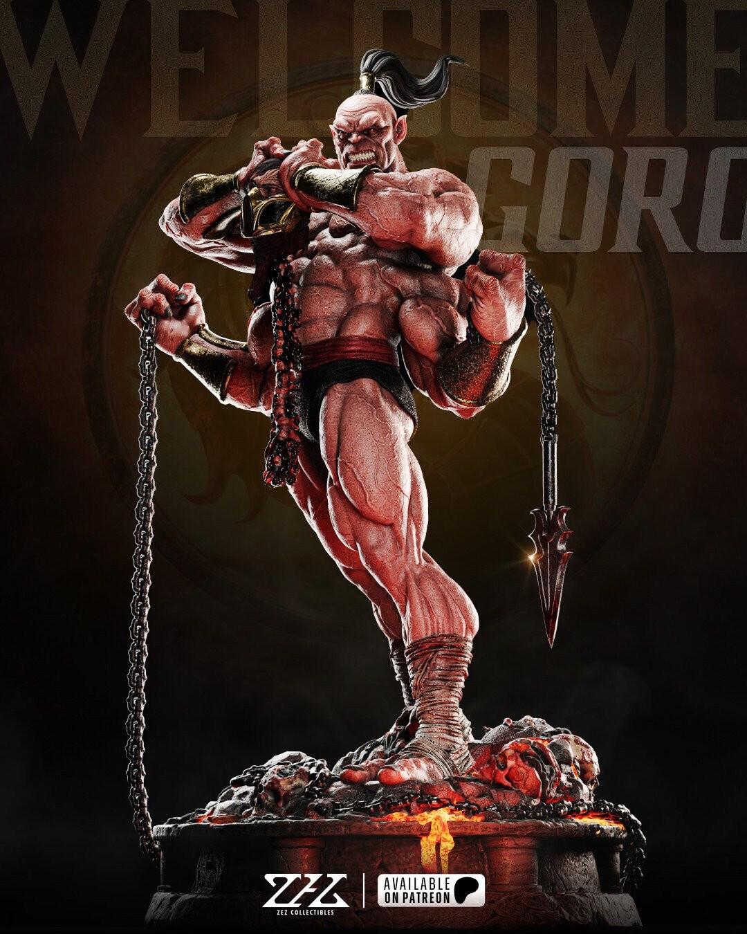 Goro mortal kombat - Etsy 日本