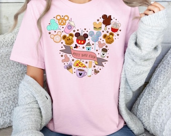 Camiseta Disney Best Day Ever, Camiseta Disney Snacks, Camiseta Disney Vacation