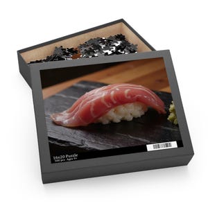Sushi Lover&#39;s Puzzle - 120, 252, 500-Piece Jigsaw, Gourmet Food Art, Fun for Family Nights, Perfect Gift for Foodies, Unique Home Decor