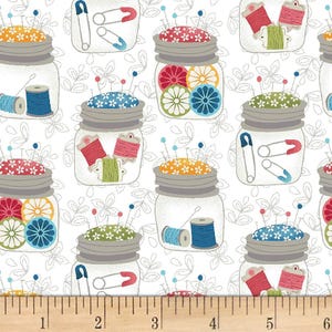 Sewing Theme Fabric