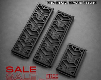 Modular Toploader Card Riser: 3D Printed Trading Card Display Stand Singles/Raw Cards